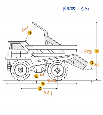 รถดั๊มพ์ยักษ์ CAT 769D เครื่อง 510 แรงม้า น้ำหนักบรรทุก 79000 lb องศาดั๊มพ์ 60&deg; ขนาดยาง 18-R33 ขนาดแทงค์น้ำมัน 140 gal ราคา 1.2 ล้าน มีคลิปการทำงาน