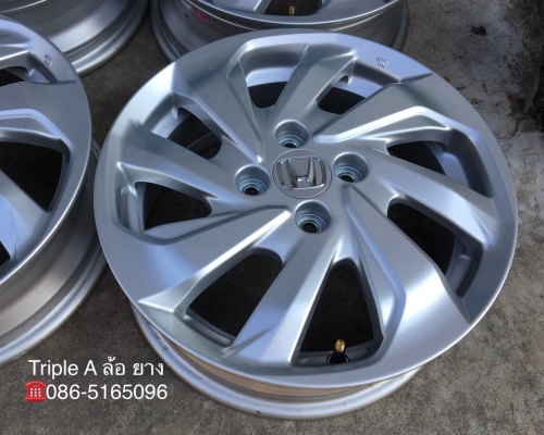ล้อแม็กป้ายแดง Honda Mobilio 4รู100 ขอบ 15 ใส่ City Jazz Brio Amaze Freed ได้ แม็กสวยกริ๊บ