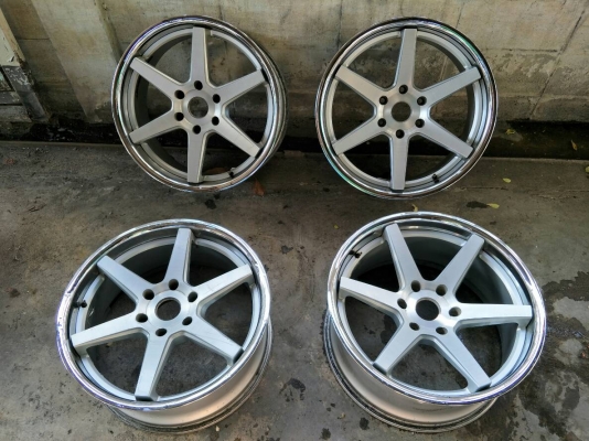 ขอบ20นิ้ว6รู หน้า8.5ตื้น  หลัง9.5ลึก ชุดนี้ลดราคาเหลือ 7900 บาท