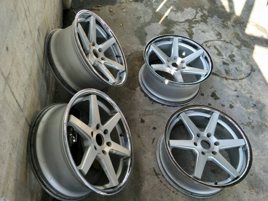 ขอบ20นิ้ว6รู หน้า8.5ตื้น  หลัง9.5ลึก ชุดนี้ลดราคาเหลือ 7900 บาท