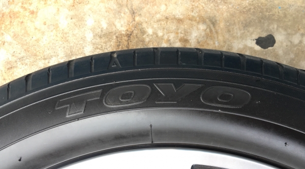 ล้อแม็ก 6รู139 Chevrolet ขอบ18 พร้อมยาง 235-50-18 TOYO ปี 15 สภาพดี พร้อมใช้งาน