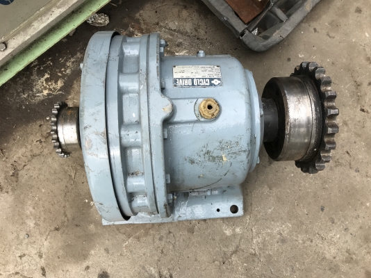 ขายหัวเกียร์ทดรอบ Cycro drive Sumitomo อัตราทด 1:43 made in Japan สภาพสวยใหม่มาก หมุนนิ่มแรงบิดเยอะ พร้อมใช้งาน