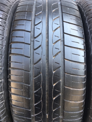 ล้อแม็ก Toyota Vios รุ่น12ก้าน ขอบ 15 พร้อมยาง 185-60-15 Bridgestone ปี 14