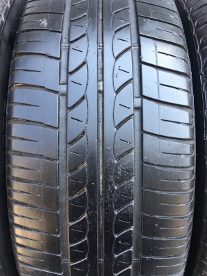 ล้อแม็ก Toyota Vios รุ่น12ก้าน ขอบ 15 พร้อมยาง 185-60-15 Bridgestone ปี 14