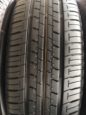 ยางป้ายแดง Bridgestone 185-55-16 ปี 18 ดอกเต็มๆ ตุ่มเด้ง เส้นสีชัด