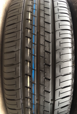 ยางป้ายแดง Bridgestone 185-55-16 ปี 18 ดอกเต็มๆ ตุ่มเด้ง เส้นสีชัด