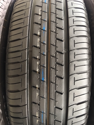ยางป้ายแดง Bridgestone 185-55-16 ปี 18 ดอกเต็มๆ ตุ่มเด้ง เส้นสีชัด