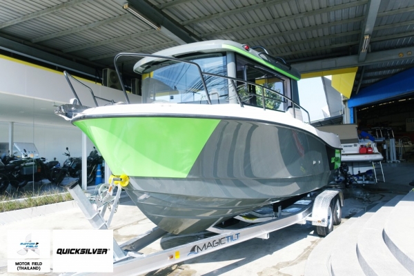 เปิดตัวครั้งแรกกับเรือ Quicksilver 675 Pilothouse Explorer เจอกันได้ที่งาน Pattaya Boat Show วันที่ 