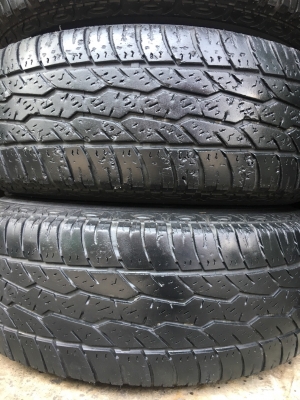 ล้อแม็ก 6รู139 JRD JAPAN ขอบ 15 พร้อมยาง Maxxis 31-10.50-15 ปลายปี 14