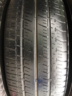 ล้อแม็ก 5รู114 Honda CR-V ขอบ 17 พร้อมยาง Bridgestone 225-65-17 ปลายปี 15 สภาพดี