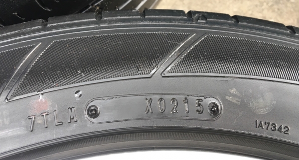 ล้อแม็ก 5รู114 Honda HR-V ขอบ17 พร้อมยาง 215-55-17 Dunlop ปี 15 สภาพดี