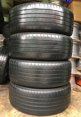 ล้อแม็ก 5รู114 Honda HR-V ขอบ17 พร้อมยาง 215-55-17 Dunlop ปี 15 สภาพดี