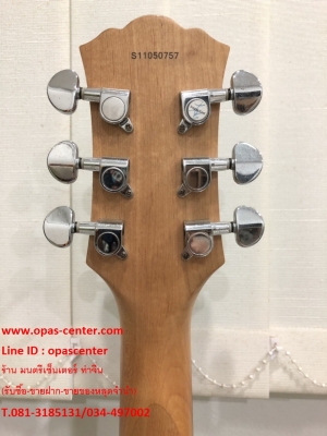 กีต้าร์ไฟฟ้า Washburn ทรง Lespual สีน้ำตาล มือสอง สภาพใหม่ มีกระเป๋าหนา