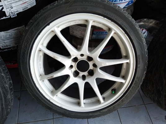 ขอบ 17 กว้าง 7 ออฟ 40 ใส่รถ 4 รู 100/114