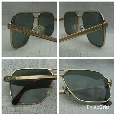 แว่นตาเจ้าบุญทุ่มแห่งยุค &#039;80s ทองโกลด์ฟิลด์ 20 K สัดส่วนทองคำบริสุทธิ์ 83.33 \% อุ๊ต๊ะ ! เหลือง