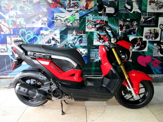 zoomer 2016 สีแดง สวยเด่นเห็นไกล ตัวใหม่ไมล์ดิจิตอล 30900