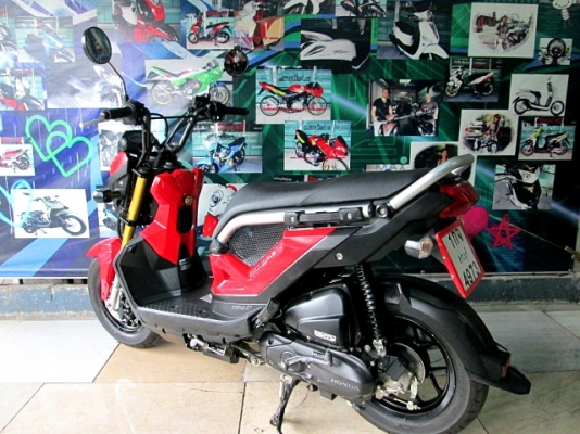 zoomer 2016 สีแดง สวยเด่นเห็นไกล ตัวใหม่ไมล์ดิจิตอล 30900