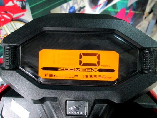 zoomer 2016 สีแดง สวยเด่นเห็นไกล ตัวใหม่ไมล์ดิจิตอล 30900