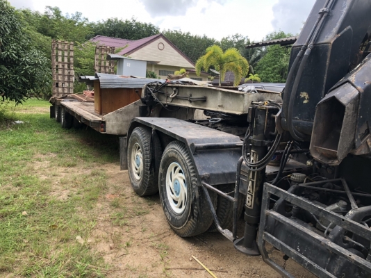 ขาย18ล้อบรรทุก/หัวลาก220แรง FN527/หางโรเบท2คาน/ติดเครนพับ6ตัน...เล่มพร้อม ขาย18ล้อบรรทุก/หัวลาก220แรง FN527/หางโรเบท2คาน/ติดเครนพับ6ตัน...เล่มพร้อม