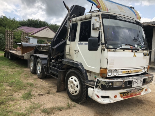 ขาย18ล้อบรรทุก/หัวลาก220แรง FN527/หางโรเบท2คาน/ติดเครนพับ6ตัน...เล่มพร้อม ขาย18ล้อบรรทุก/หัวลาก220แรง FN527/หางโรเบท2คาน/ติดเครนพับ6ตัน...เล่มพร้อม