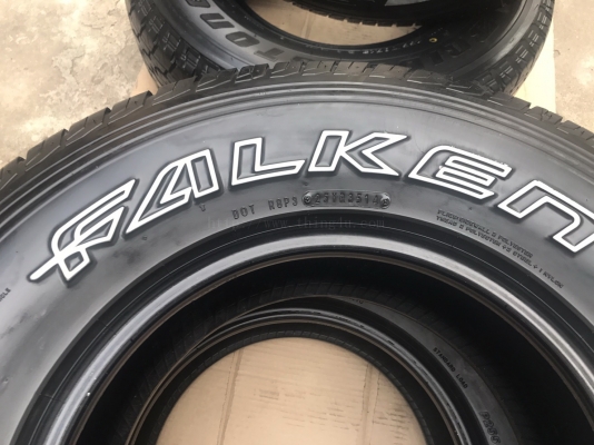ยาง Falken 255/70R15c 3เส้น ปี14/Bridgestone 1เส้น ปี09