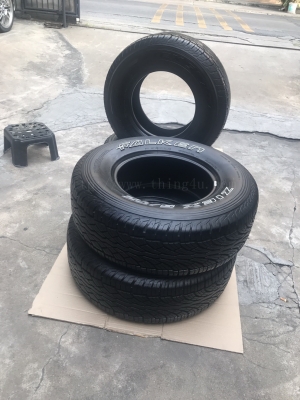 ยาง Falken 255/70R15c 3เส้น ปี14/Bridgestone 1เส้น ปี09