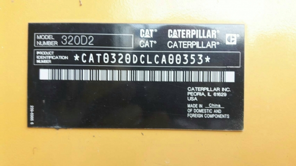 มี VDO ให้ชม.CAT 320 D2 ไมล์ 1142 ชม.ราคา 2700000