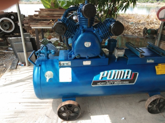 ขายปั๊มลม puma ขนาด10HP 3หัว 315ลิตรสวยครับ