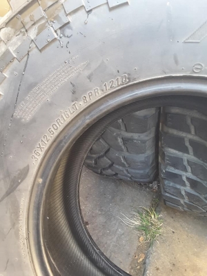 ยาง35นิ้ว 1ชุด Maxxis Trepador 35-12.5-16 ปลายปี10