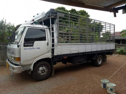 ขาย HINO FC 2W 120 กะบะพร้อมคอก ยาว 5 .5 เมตร