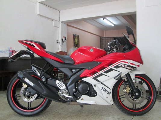(รถบ้านฝากขาย) ขาย Yamaha R15 รถบ้านมือเดียว ภาษีหมดปี 62 ไมล์หมื่นโล