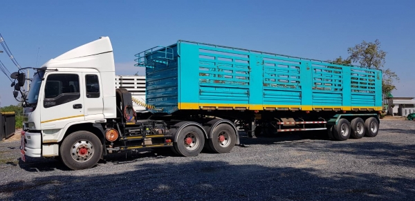 ขายหัวลาก320แรงปี51 พร้อมหางเซมิไม่ดั้มปี60 ขายหัวลาก320แรงปี51 พร้อมหางเซมิไม่ดั้มปี60