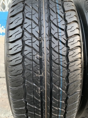 ล้อแม็ก Nissan Navara NP300 6รู114 ขอบ 16 พร้อมยางใหม่ป้ายแดง 255-70-16 Dunlop ปี 18 แม็กเดิมๆ ตุ่มอลัง เส้นสีจัดๆ
