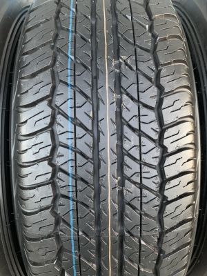 ล้อแม็ก Nissan Navara NP300 6รู114 ขอบ 16 พร้อมยางใหม่ป้ายแดง 255-70-16 Dunlop ปี 18 แม็กเดิมๆ ตุ่มอลัง เส้นสีจัดๆ