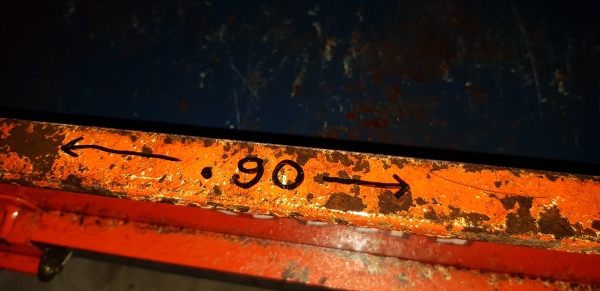 3 ล้อเดินตาม กะบะกว้าง .90 x 1.65  พร้อมใช้งาน