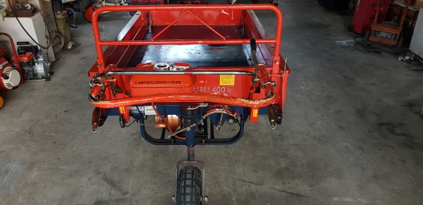 3 ล้อเดินตาม กะบะกว้าง .90 x 1.65  พร้อมใช้งาน