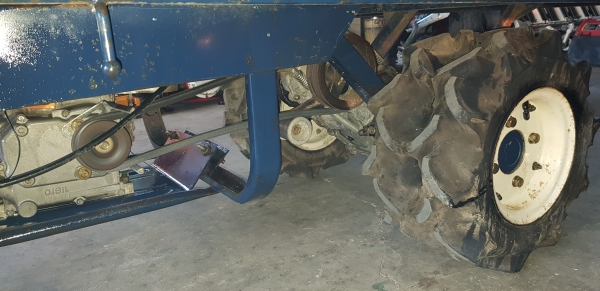 3 ล้อเดินตาม กะบะกว้าง .90 x 1.65  พร้อมใช้งาน