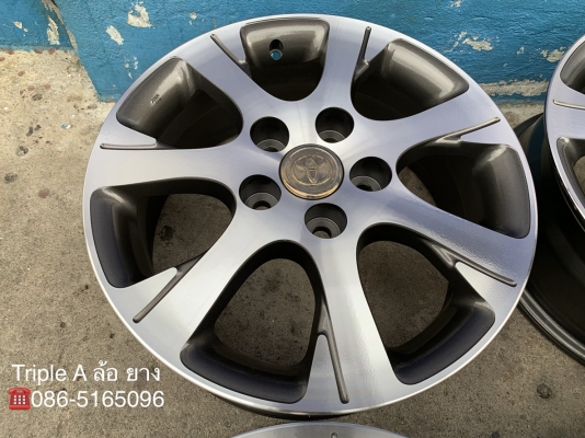 ล้อแม็ก 5รู114 Toyota Camry ขอบ 16 สีเทาปัดหน้าเงา สภาพสวย ล้อแม็ก 5รู114 Toyota Camry ขอบ 16 สีเทาปัดหน้าเงา สภาพสวย