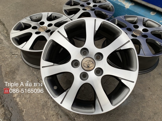 ล้อแม็ก 5รู114 Toyota Camry ขอบ 16 สีเทาปัดหน้าเงา สภาพสวย ล้อแม็ก 5รู114 Toyota Camry ขอบ 16 สีเทาปัดหน้าเงา สภาพสวย