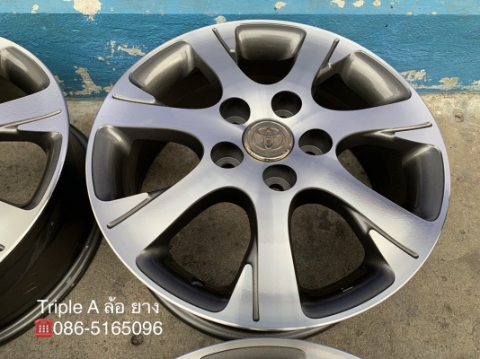 ล้อแม็ก 5รู114 Toyota Camry ขอบ 16 สีเทาปัดหน้าเงา สภาพสวย ล้อแม็ก 5รู114 Toyota Camry ขอบ 16 สีเทาปัดหน้าเงา สภาพสวย