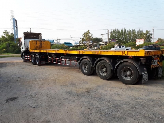 ISUZU GXZ 360 HP ปี 59 สิบล้อหัวลากพร้อม หางพื้นเรียบพนัสสามเพลา 12.50 เมตร สวยเดิมแท้ๆทั้งหัวและหาง ออกป้ายแดง ไม่เคยเกิดเหุต สีเดิมๆ หัวบางๆ ภายในสวย เครื่อง/เกียร์/ช่วงล่าง 90\% ท่อไอดีทอง ทะเบียนพร้อม #เครดิตดีใช้เงินดาว์นน้อย