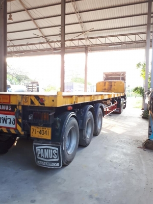 ISUZU GXZ 360 HP ปี 59 สิบล้อหัวลากพร้อม หางพื้นเรียบพนัสสามเพลา 12.50 เมตร สวยเดิมแท้ๆทั้งหัวและหาง ออกป้ายแดง ไม่เคยเกิดเหุต สีเดิมๆ หัวบางๆ ภายในสวย เครื่อง/เกียร์/ช่วงล่าง 90\% ท่อไอดีทอง ทะเบียนพร้อม #เครดิตดีใช้เงินดาว์นน้อย