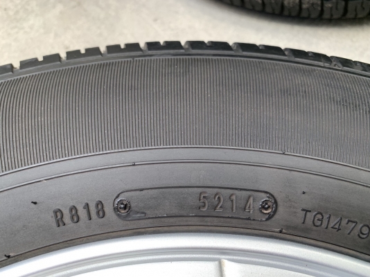 ล้อแม็ก Chevrolet 6รู139 ขอบ 15 พร้อมยาง 215-70-15 Dunlop ปลายปี 14