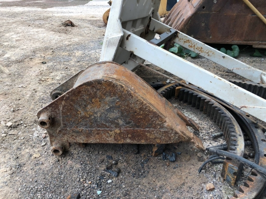 Komatsu Pc20 รุ่น6 เครื่องแรง แถมสาลี่ลาก