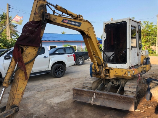 Komatsu Pc20 รุ่น6 เครื่องแรง แถมสาลี่ลาก
