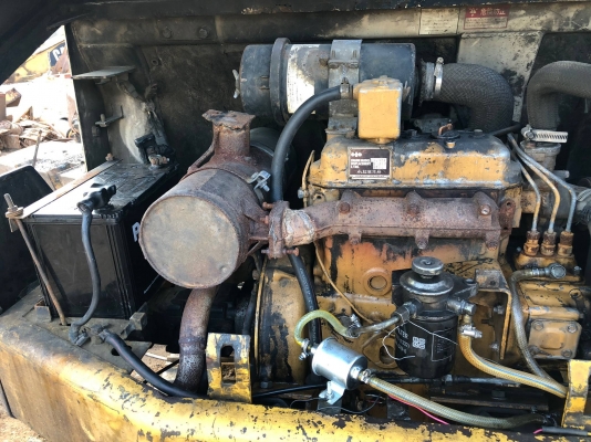 Komatsu Pc20 รุ่น6 เครื่องแรง แถมสาลี่ลาก