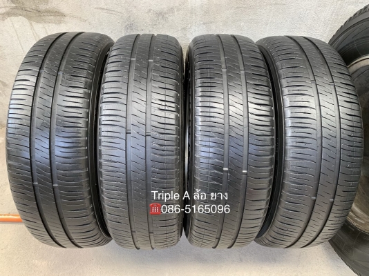 ล้อแม็ก Nissan Almera ขอบ 15 พร้อมยาง Michelin 185-65-15 ปี 15 แม็กเดิม ดอกยางหนาปึก ใส่กับ Almera หรือ March ได้เลย