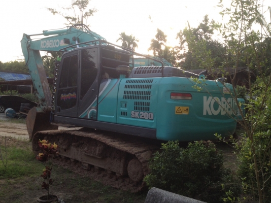 ขายดาวน์รถแบคโฮ KOBELCO SK200-10 YN15 รถไมล์ 4005 ชั่วโมง ขายดาวน์ 800000