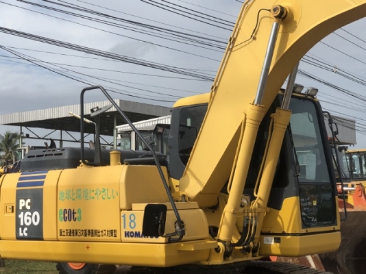 ขายรถขุด KOMATSU PC160-7 นำเข้าเองจากญี่ปุ่น สภาพสวยพร้อมใช้ มีVDOการทำงานครับ