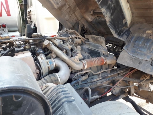 HINO s 500 FM2P 360 HP CNG แท้ห้าง ปี 55 รถเดิมๆเครื่องดี หัวบาง มีระบบปั้มทั้งชุดใช้ต่อกับหางดั้มเซมิได้เลย ยางด้อย ทะเบียนพร้อม